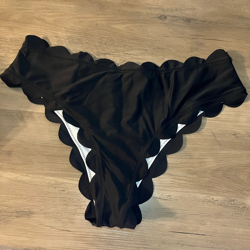 SHEIN Black Swimwear Bottom